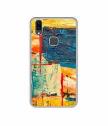 Amazon Brand - Solimo Designer Multicolor Box UV Printed Soft Back Case Mobile Cover for Vivo V9