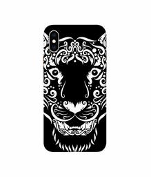 Amazon Brand - Solimo Designer White Tiger 3D Printed Hard Back Case Mobile Cover for Apple iPhone Xs Max