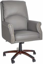 Amazon Brand – Stone & Beam Charlotte Executive Office Chair with Heavy-Duty Casters, 27.9