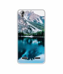 Amazon Brand - Solimo Designer Lake Mountain UV Printed Soft Back Case Mobile Cover for Lenovo A6000