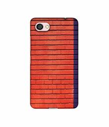 Amazon Brand - Solimo Designer Red and Purple Brick 3D Printed Hard Back Case Mobile Cover for Xiaomi Redmi Y1 Lite