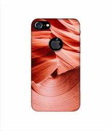 Amazon Brand - Solimo Designer Sand Mountain 3D Printed Hard Back Case Mobile Cover for Apple iPhone 7 (with Logo Cut)