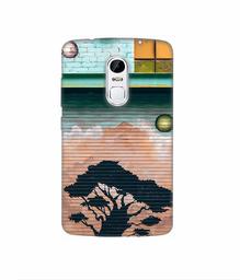 Amazon Brand - Solimo Designer Tree Painting 3D Printed Hard Back Case Mobile Cover for Lenovo Vibe X3