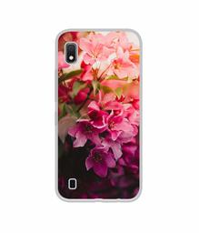 Amazon Brand - Solimo Designer Blossom Weather UV Printed Soft Back Case Mobile Cover for Samsung Galaxy A10