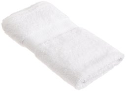 Pinzon Oversized and Luxurious 100-Percent Supima Cotton Hand Towels, White