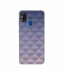 Amazon Brand - Solimo Designer Circle Texture 3D Printed Hard Back Case Mobile Cover for Samsung Galaxy M31