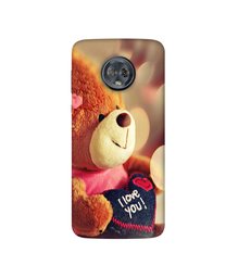 Amazon Brand - Solimo Designer Teddy Bear 3D Printed Hard Back Case Mobile Cover for Motorola Moto G6