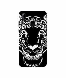 Amazon Brand - Solimo Designer White Tiger 3D Printed Hard Back Case Mobile Cover for Vivo Y95