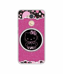 Amazon Brand - Solimo Designer Kitty with Glitter UV Printed Soft Back Case Mobile Cover for Gionee S6 Pro