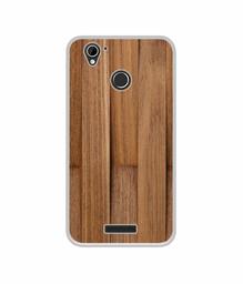 Amazon Brand - Solimo Designer Wooden Art UV Printed Soft Back Case Mobile Cover for Lyf Water 7S