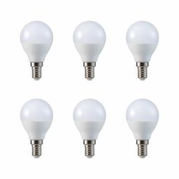 Umi par Amazon - Lot de 2 ampoules LED rondes P45 avec petit culot à vis Edison G45 E14, 5,5 W (équivalent de 40 W), 15 000 heures, blanc chaud (2 700 K)