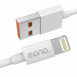 Eono Lightning Cable Series White and orange