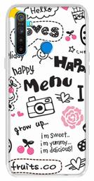 Amazon Brand - Solimo Designer Multicolor Cute English Printed Soft Back Case Mobile Cover for Realme 5 / Realme 5s / Realme 5i / Narzo 10