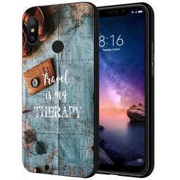 Amazon Brand - Solimo Designer Travel Printed Hard Back Case Mobile Cover for Xiaomi Redmi Note 6 pro (D1242)