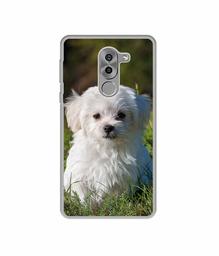 Amazon Brand - Solimo Designer White Dog UV Printed Soft Back Case Mobile Cover for Huawei Honor 6X