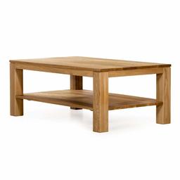 Alkove - Hayes - Solid Wood Coffee Table with Shelf