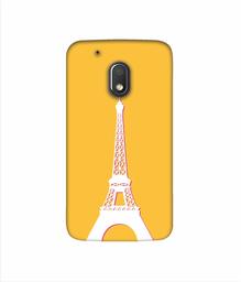 Amazon Brand - Solimo Designer Eiffel Tower 3D Printed Hard Back Case Mobile Cover for Motorola Moto G4 Play