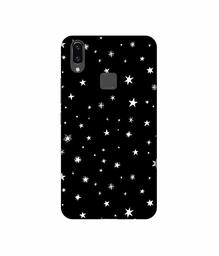 Amazon Brand - Solimo Designer Sperking Stars 3D Printed Hard Back Case Mobile Cover for Vivo V9 / V9 Pro