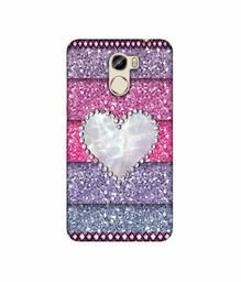 Amazon Brand - Solimo Designer Stone Heart 3D Printed Hard Back Case Mobile Cover for Gionee X1