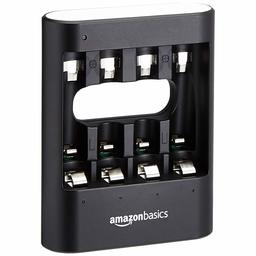 AmazonBasics - Cargador rápido USB, color negro