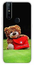 Amazon Brand - Solimo Designer Multicolor Cute Teddy Bear Printed Soft Back Case Mobile Cover for Vivo V15