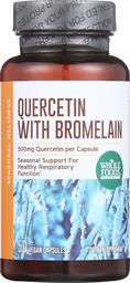 Whole Foods Market, Quercetin with Bromelain, 50 ct