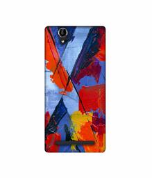 Amazon Brand - Solimo Designer X Multicolor Texture 3D Printed Hard Back Case Mobile Cover for Sony Xperia T2 Ultra