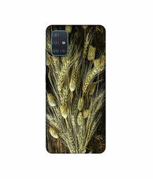 Amazon Brand - Solimo Designer Wheat Plants 3D Printed Hard Back Case Mobile Cover for Samsung Galaxy A51