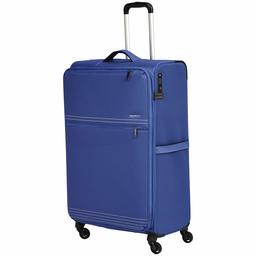 AmazonBasics Ensemble de valises légères souples à roulettes - 81 cm, Bleu