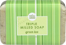 Whole Foods Market, Green Tea Triple Milled Soap, 8 Ounce