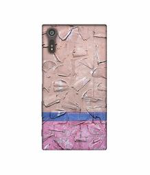 Amazon Brand - Solimo Designer Texture On Wall 3D Printed Hard Back Case Mobile Cover for Sony Xperia XZ Dual