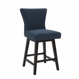 Amazon Brand – Stone & Beam Esme Memory-Swivel Counter-Height Barstool, 39.4