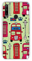 Amazon Brand - Solimo Designer Multicolor Bus Green Pattern Printed Soft Back Case Mobile Cover for Huawei Honor 9X