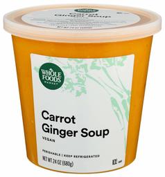 WHOLE FOODS MARKET Miso Ginger Carrot Soup, 24 OZ