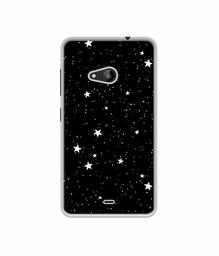 Amazon Brand - Solimo Designer Stars UV Printed Soft Back Case Mobile Cover for Microsoft Lumia 535