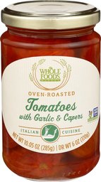 Whole Foods Market, Oven-Roasted Tomatoes with Garlic & Capers, 10.05 Ounce