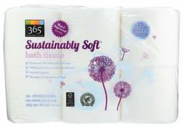 365 Everyday Value, Sustainably Soft Bath Tissue, 12 ct