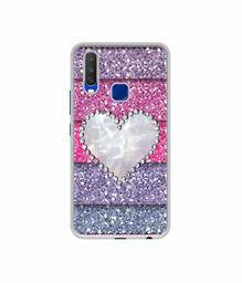 Amazon Brand - Solimo Designer Stone Heart UV Printed Soft Back Case Mobile Cover for Vivo Y15