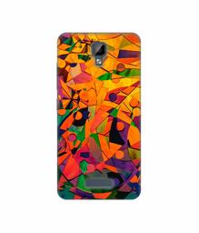 Amazon Brand - Solimo Designer Multicolor Texture 3D Printed Hard Back Case Mobile Cover for Gionee P7 Max