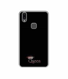 Amazon Brand - Solimo Designer Queen UV Printed Soft Back Case Mobile Cover for Vivo V9