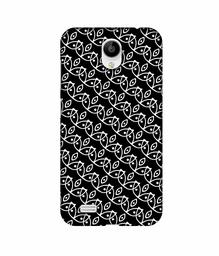 Amazon Brand - Solimo Designer White Pattern 3D Printed Hard Back Case Mobile Cover for Vivo Y21L