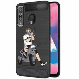 Amazon Brand - Solimo Designer Printed Mobile Cover (Soft & Flexible Back case) for Samsung Galaxy M30 (D1128)