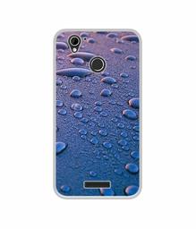 Amazon Brand - Solimo Designer Water Drops UV Printed Soft Back Case Mobile Cover for Lyf Water 7S