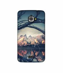 Amazon Brand - Solimo Designer Tree Reflextion 3D Printed Hard Back Case Mobile Cover for InFocus M350