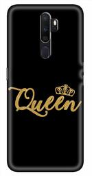 Amazon Brand - Solimo Designer Queen 3D Printed Hard Back Case Mobile Cover for Oppo A9 (2020)