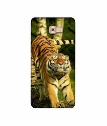 Amazon Brand - Solimo Designer Tiger 3D Printed Hard Back Case Mobile Cover for Samsung Galaxy C9 Pro