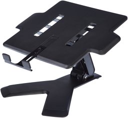 AmazonBasics Laptop-Stand, yüksekliği ayarlanabilir, siyah