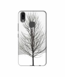 Amazon Brand - Solimo Designer Tree Sketch 3D Printed Hard Back Case Mobile Cover for Vivo V9 / V9 Pro