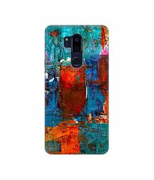 Amazon Brand - Solimo Designer Rectangle Color 3D Printed Hard Back Case Mobile Cover for LG G7 ThinQ