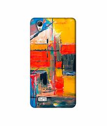 Amazon Brand - Solimo Designer Multicolor Squre Blocks 3D Printed Hard Back Case Mobile Cover for Vivo Y31